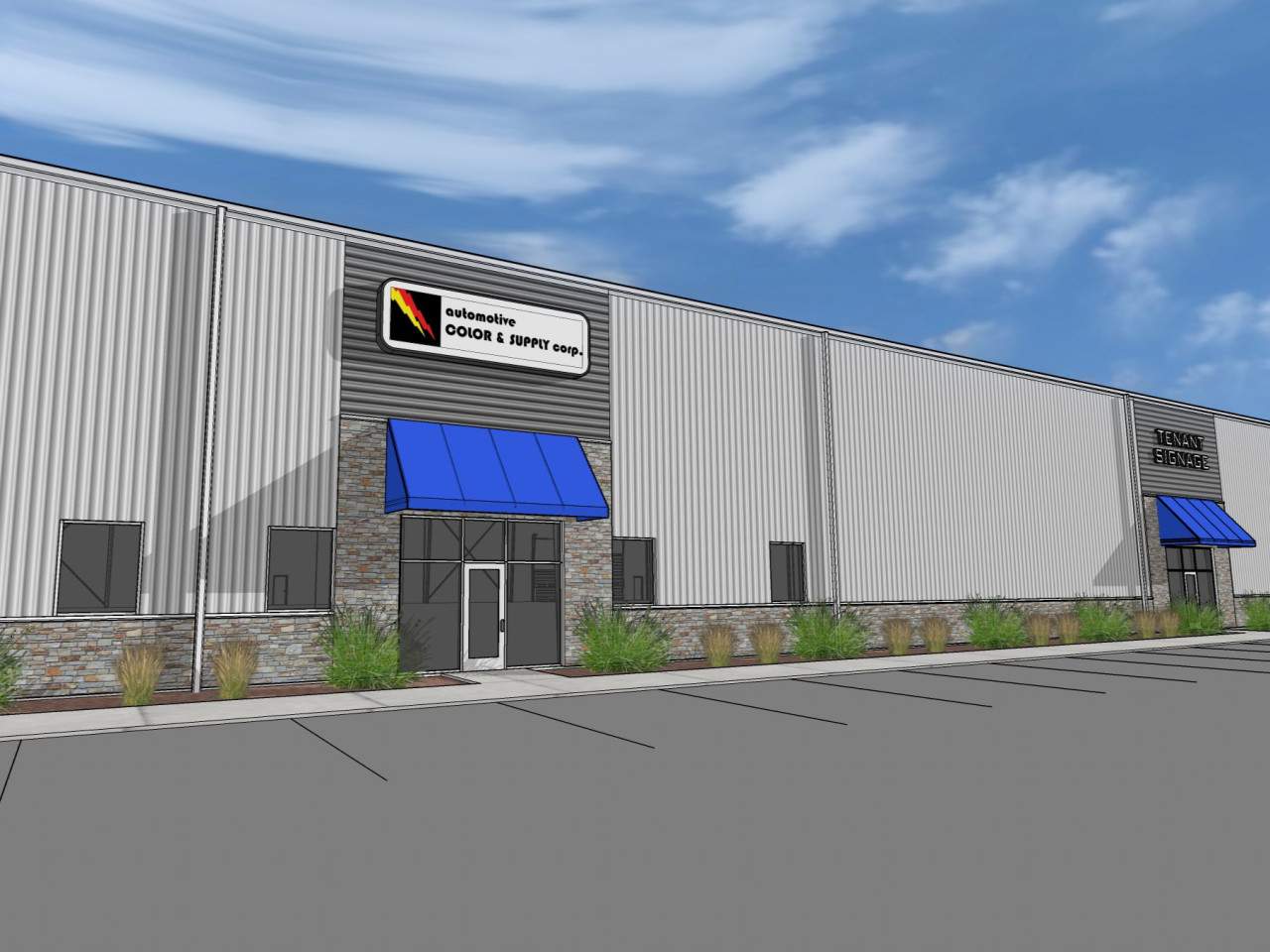 TI Source & Sturges Property Group - Building 11, Keystone Industrial Park Rendering