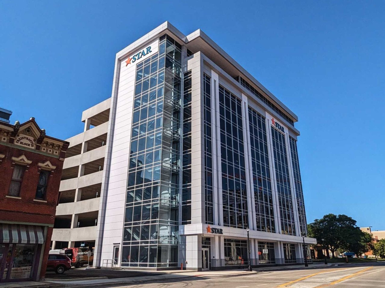 Star Financial Bank Headquarters, Construction Progress as of July 2023, Fort Wayne, IN - Photo Courtesy of Sturges Property Group