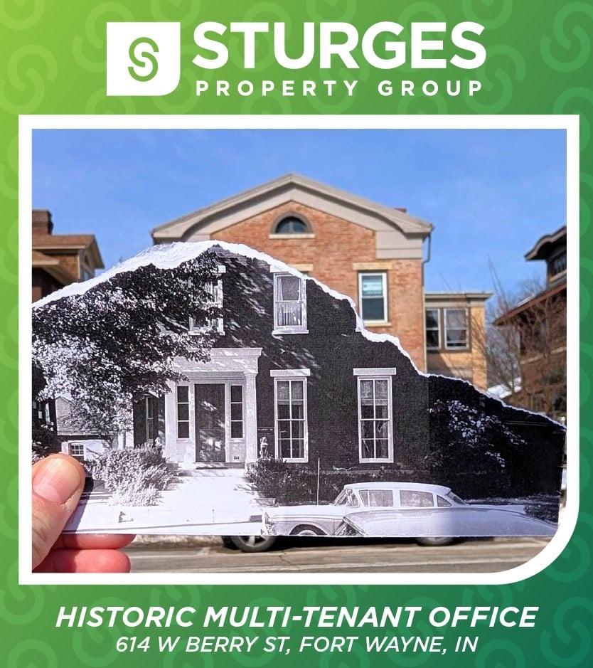 Sturges Property Group - 614 W Berry Fun Fact Friday Graphic