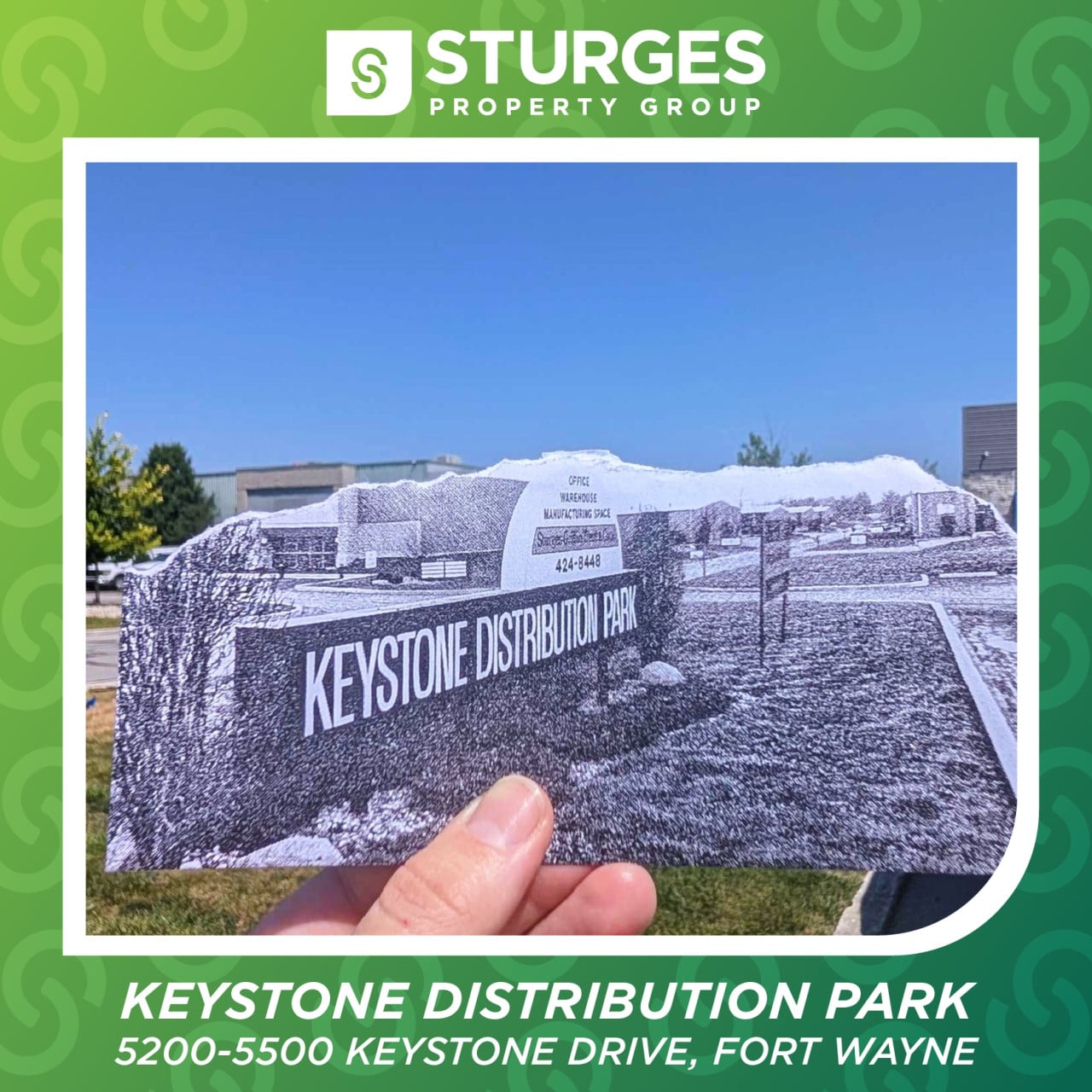 Sturges Property Group - Keystone Industrial Park Fun Fact Friday Graphic