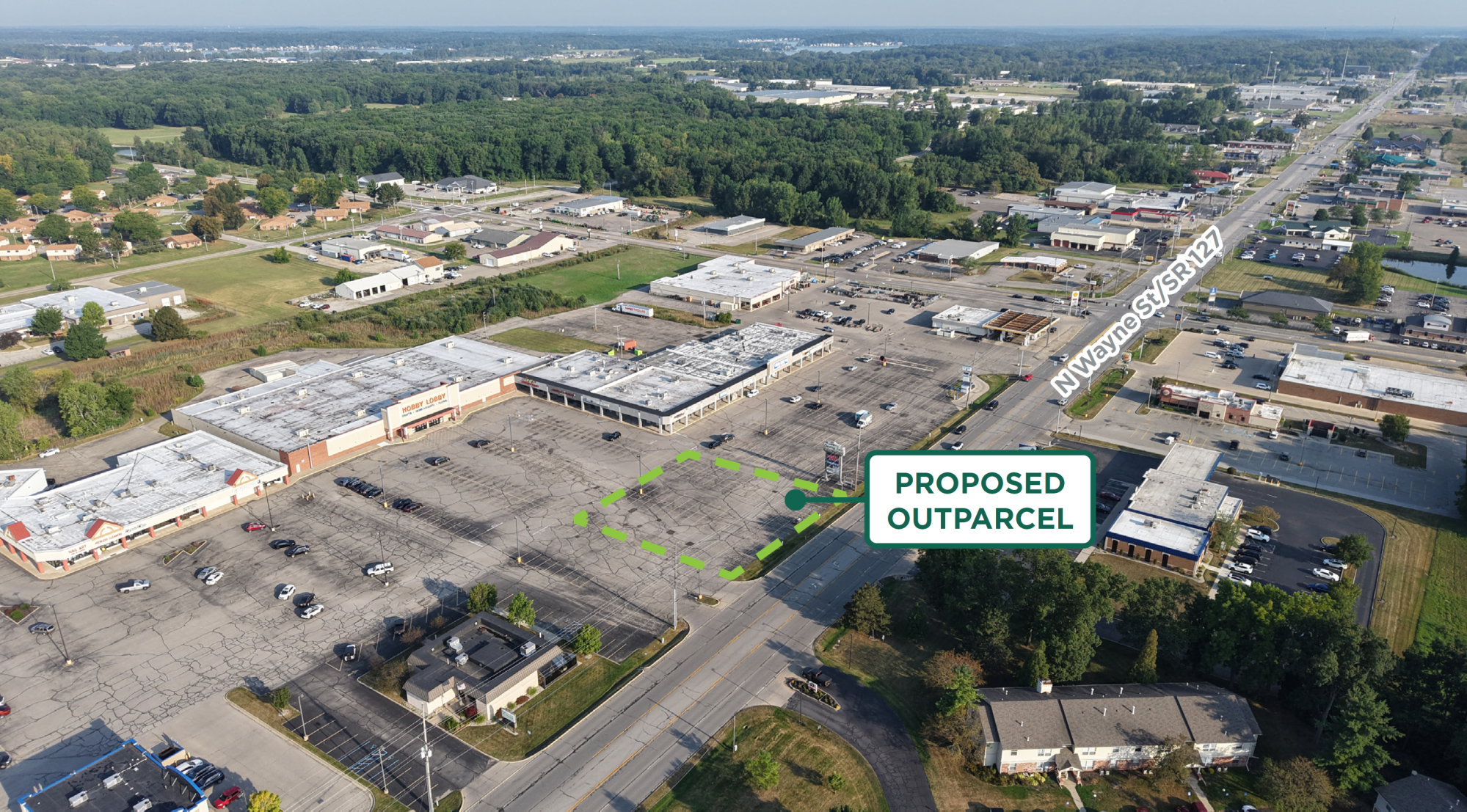 Sturges Property Group - Country Fair Shopping Center, Angola, IN. 1801 N Wayne Street.