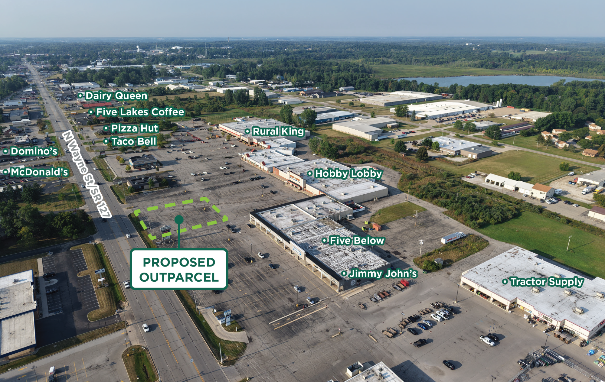 Sturges Property Group - Country Fair Shopping Center, Angola, IN. 1801 N Wayne Street.