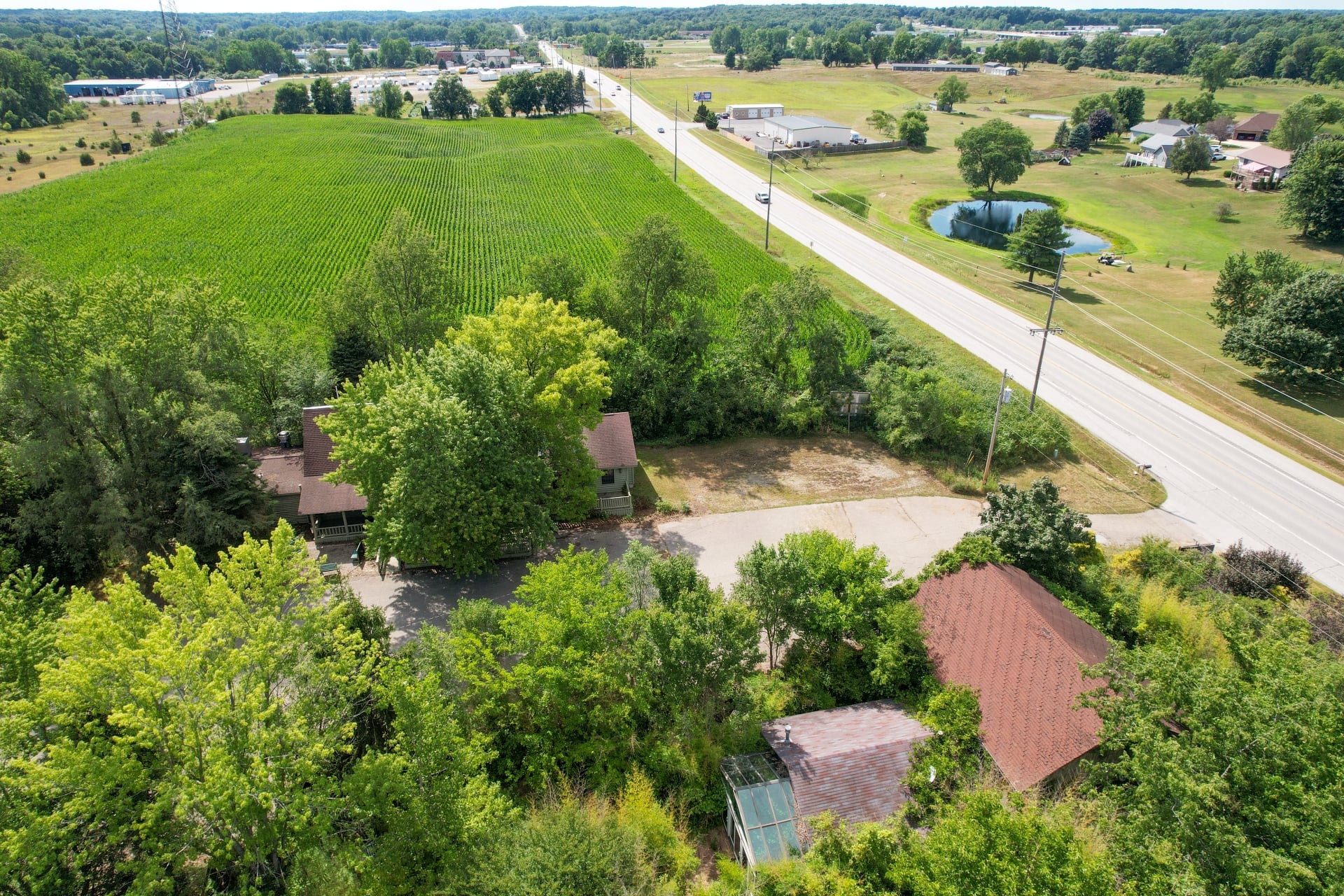 Sturges Property Group - 189 & 215 E SR 120, Fremont, IN 46737. Mixed-use property for sale.