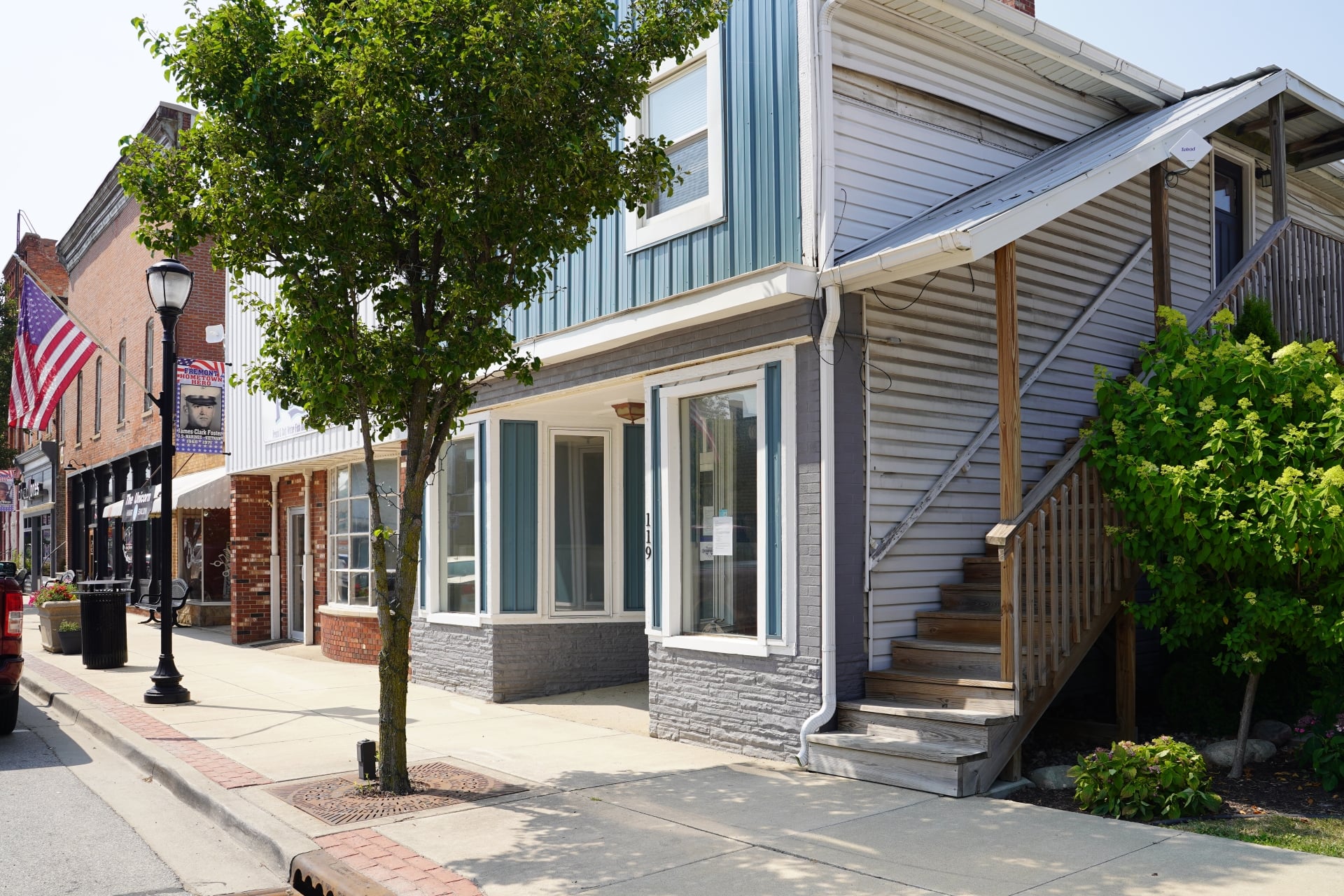 Sturges Property Group - Fremont Retail/Office Space For Sale/Lease, 119 E Toledo St, Fremont, IN