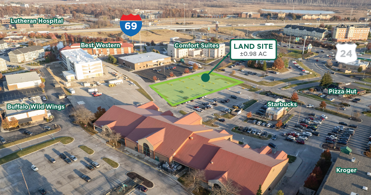 Sturges Property Group - 5601 Coventry Lane 0.98 AC Outlot for sale in Southwest Fort Wayne IN