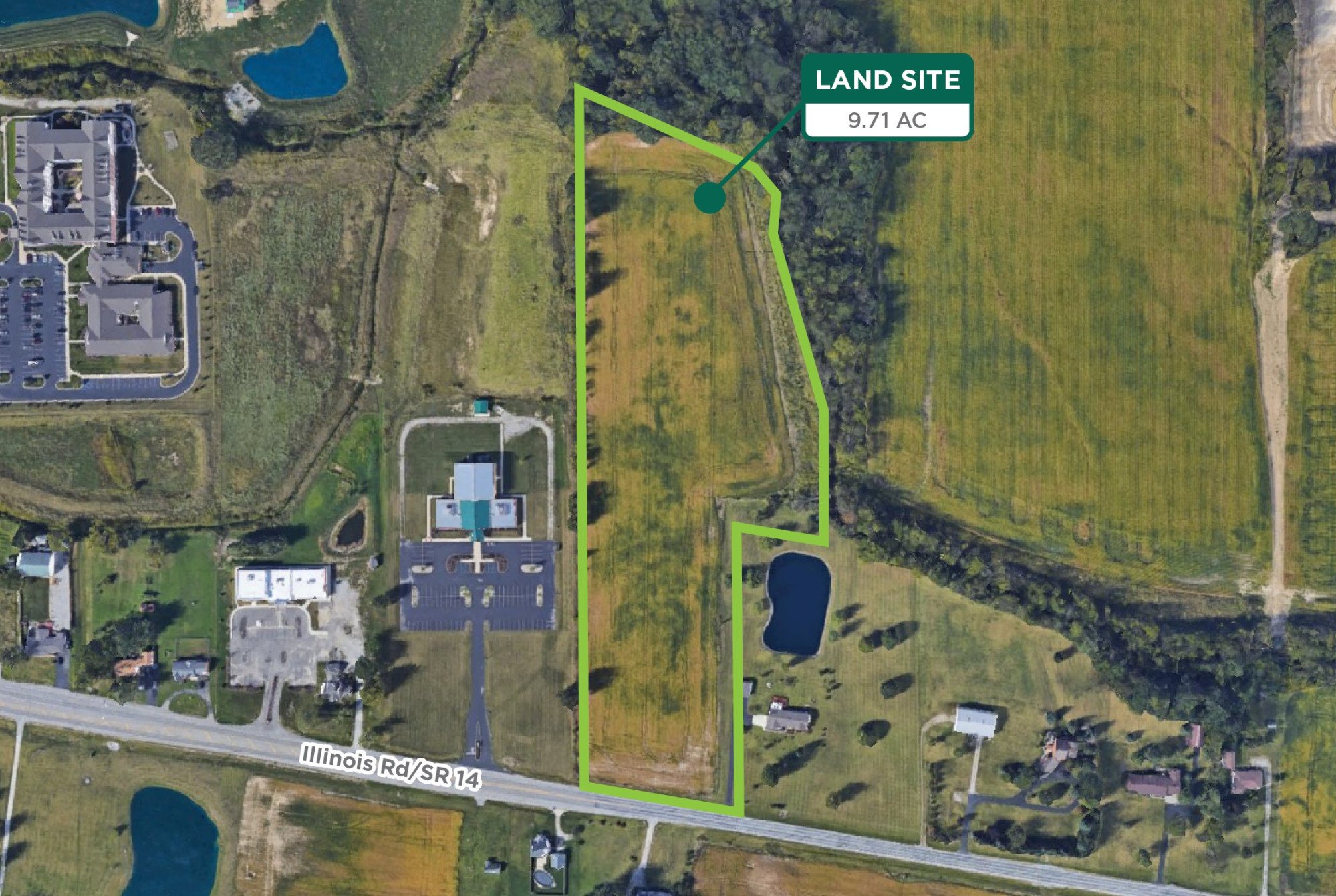 Sturges Property Group - Land For Sale on Illinois Rd/SR 14 in Southwest Fort Wayne, IN 