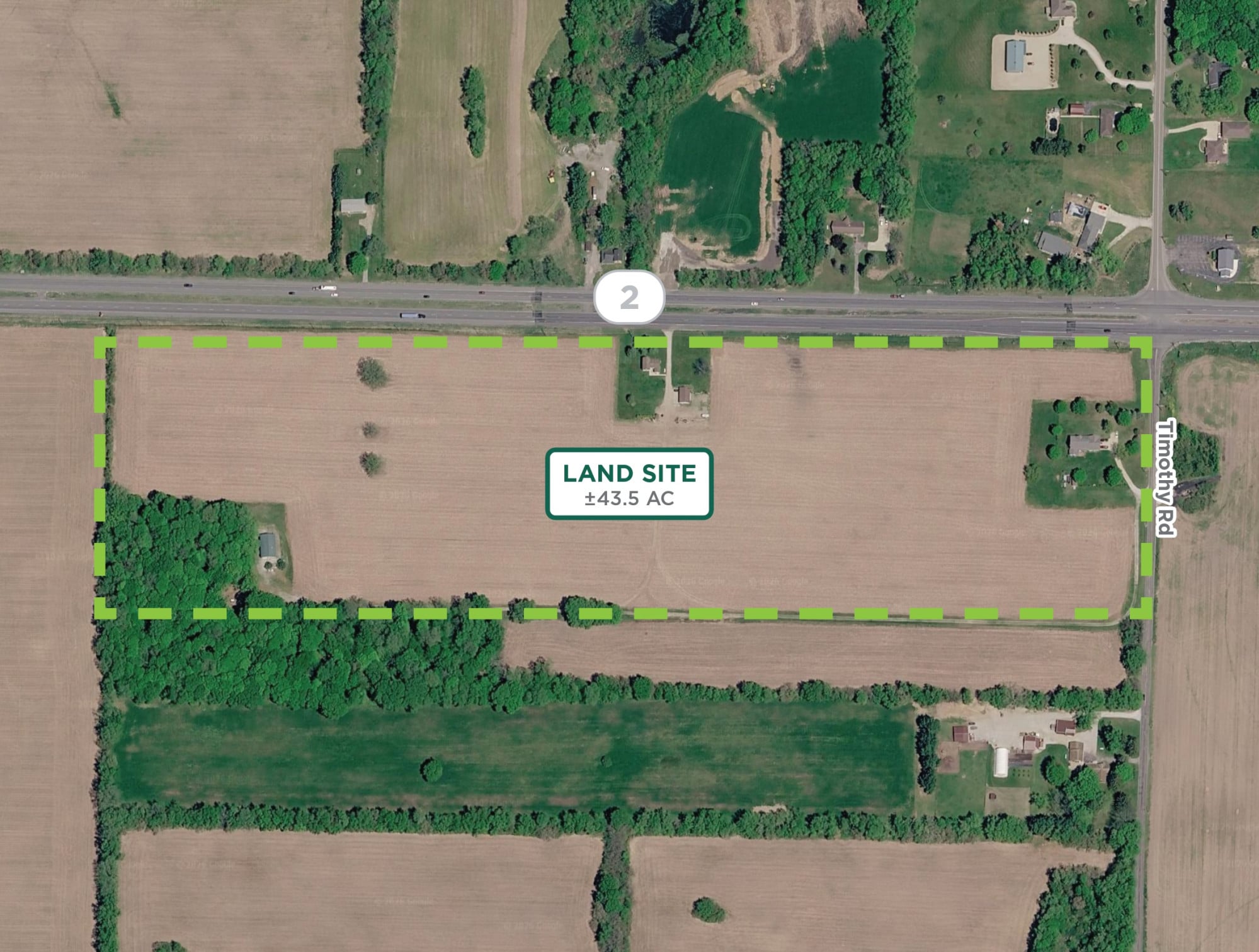 Sturges Property Group - Development land at SR 2 and Timothy Road in New Carlisle