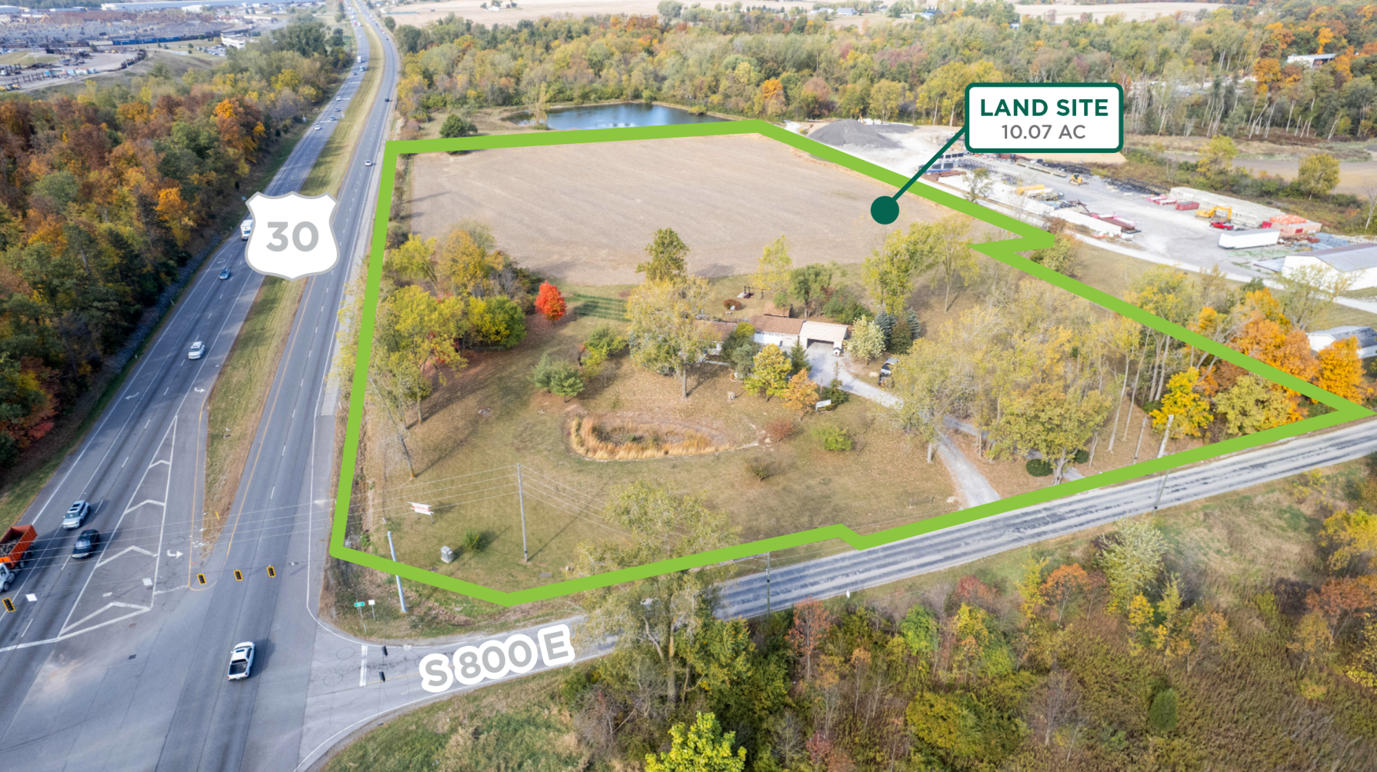 Sturges Property Group - 2480 S 800 E/US 30. Land for sale.