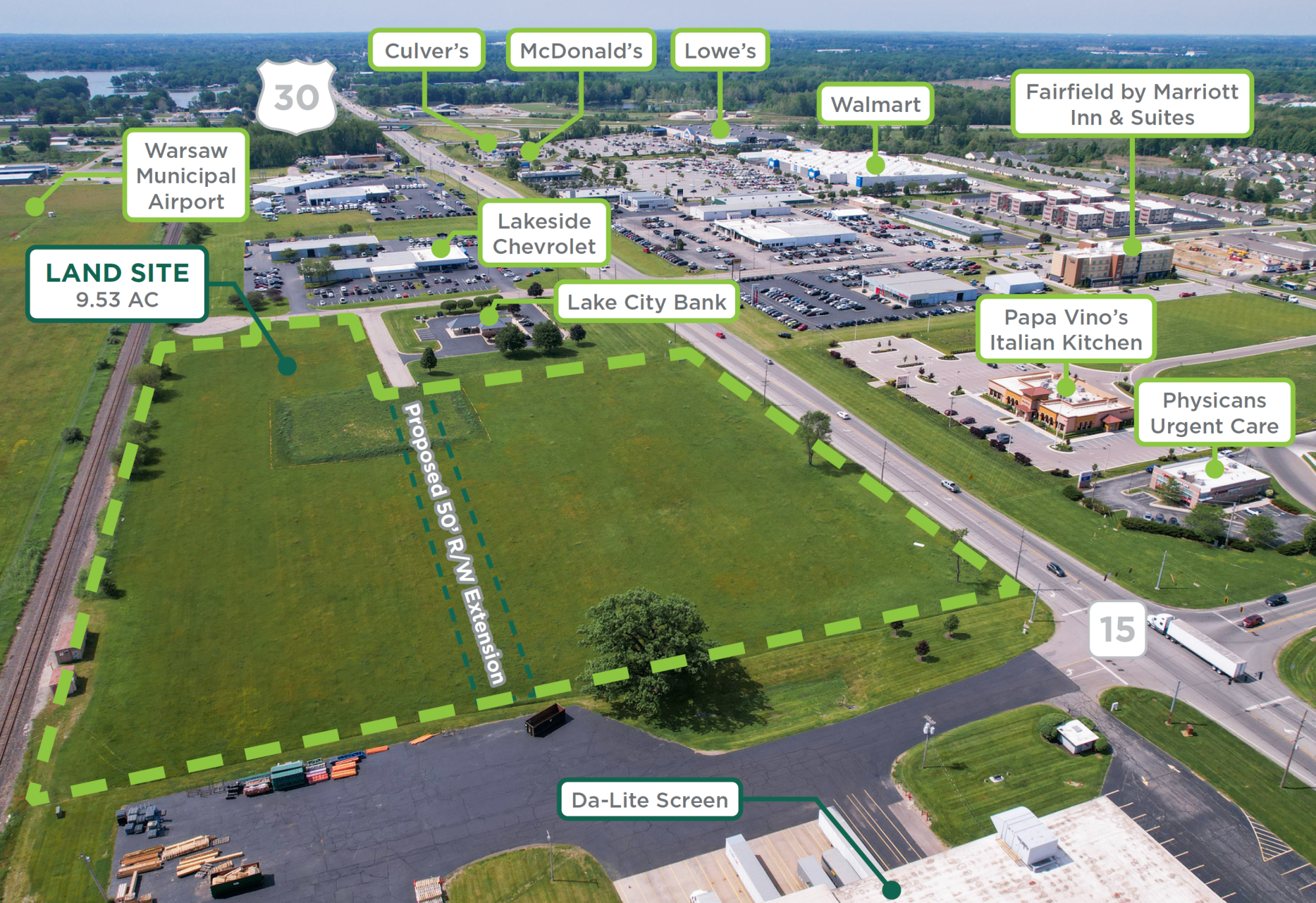 Sturges Property Group - SR 15 & Chevy Way Warsaw Land For Sale