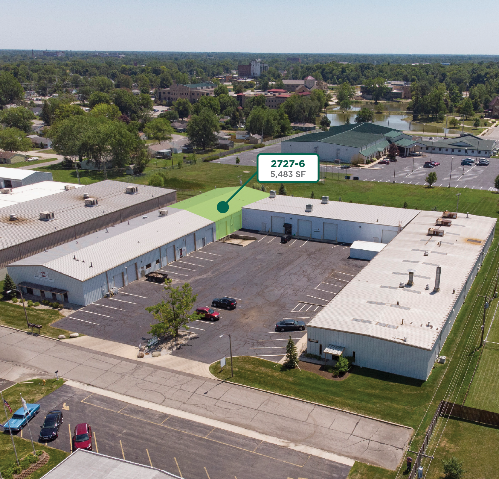 Sturges Property Group - Lofty Drive Industrial Space For Lease in Fort Wayne, IN 46808