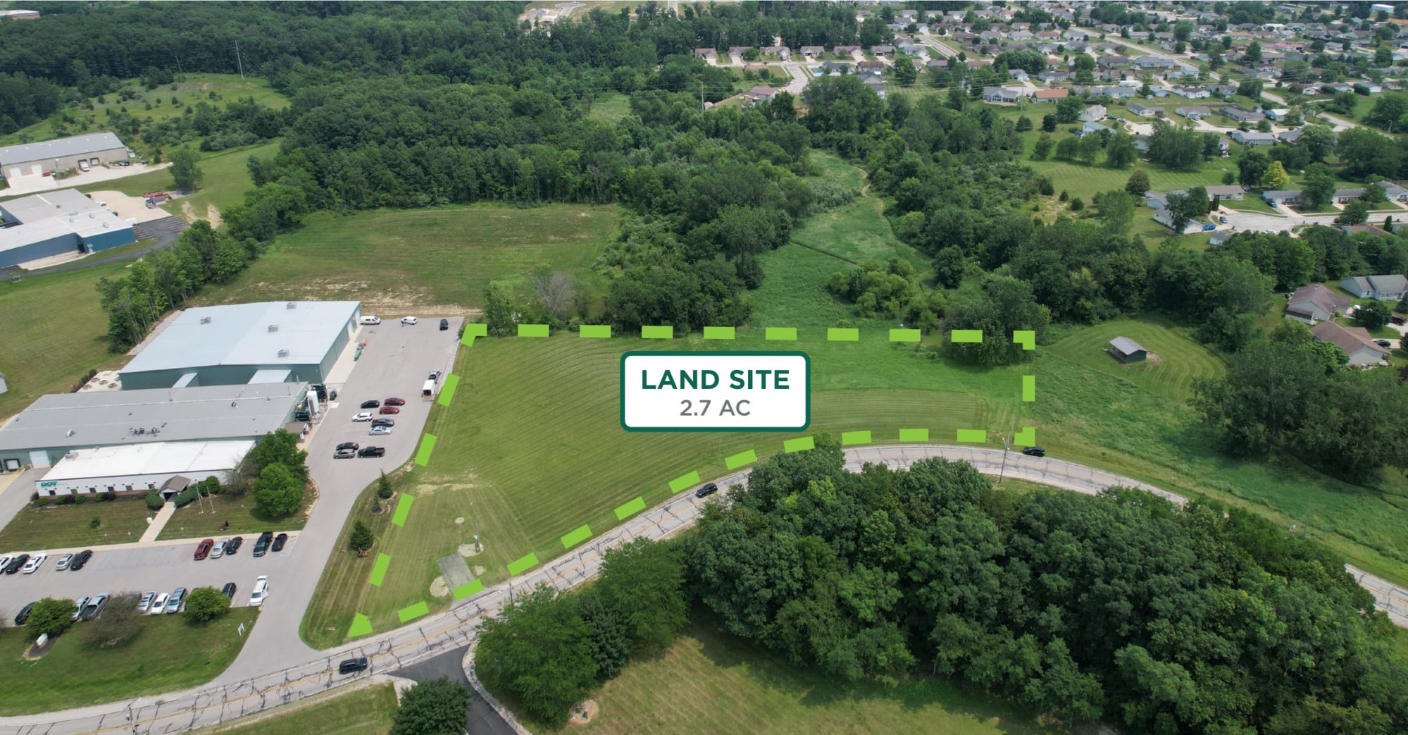 Sturges - Blue River Business Park Land For Sale Columbia City Whitley County For Sale 