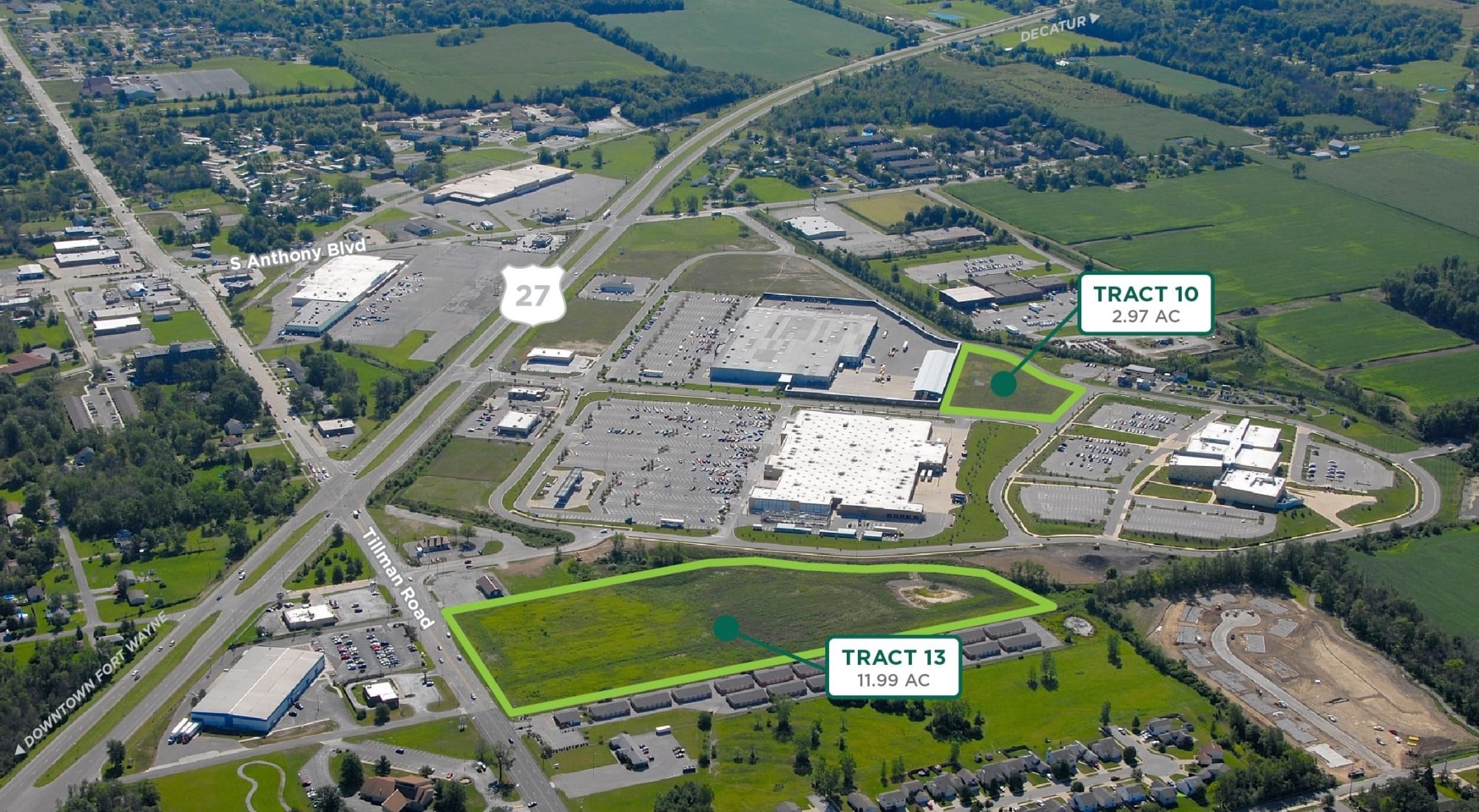 Sturges Property Group - Southtown Centre Land For Sale Fort Wayne Indiana 